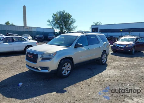 2013 GMC Acadia Sle-1 из США, поврежденный, VIN 1GKKRNEDXDJ205482